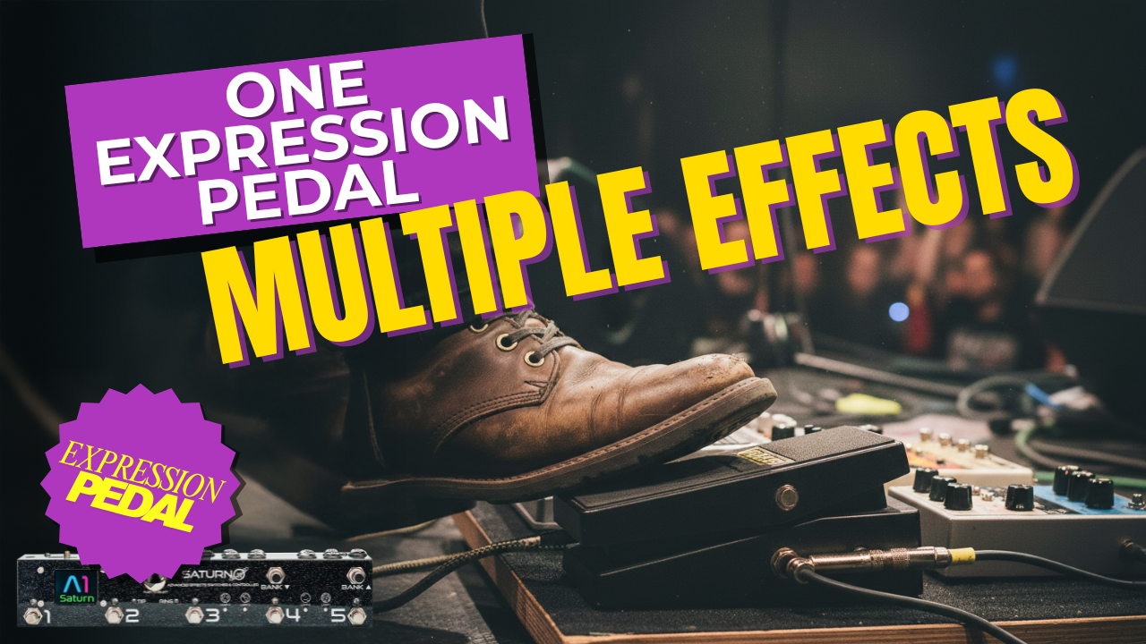 How to Use and Configure the Expression Pedal