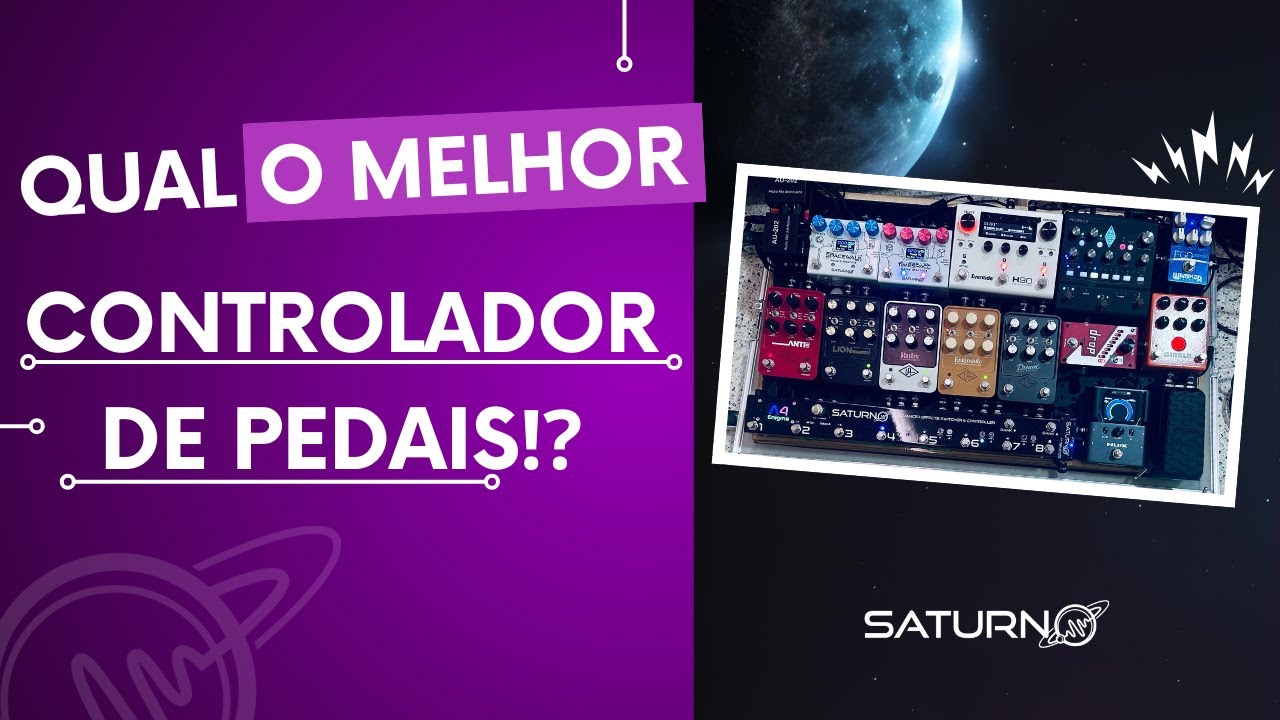 Controlador de pedais! Porque escolher a Controladora Saturno?!