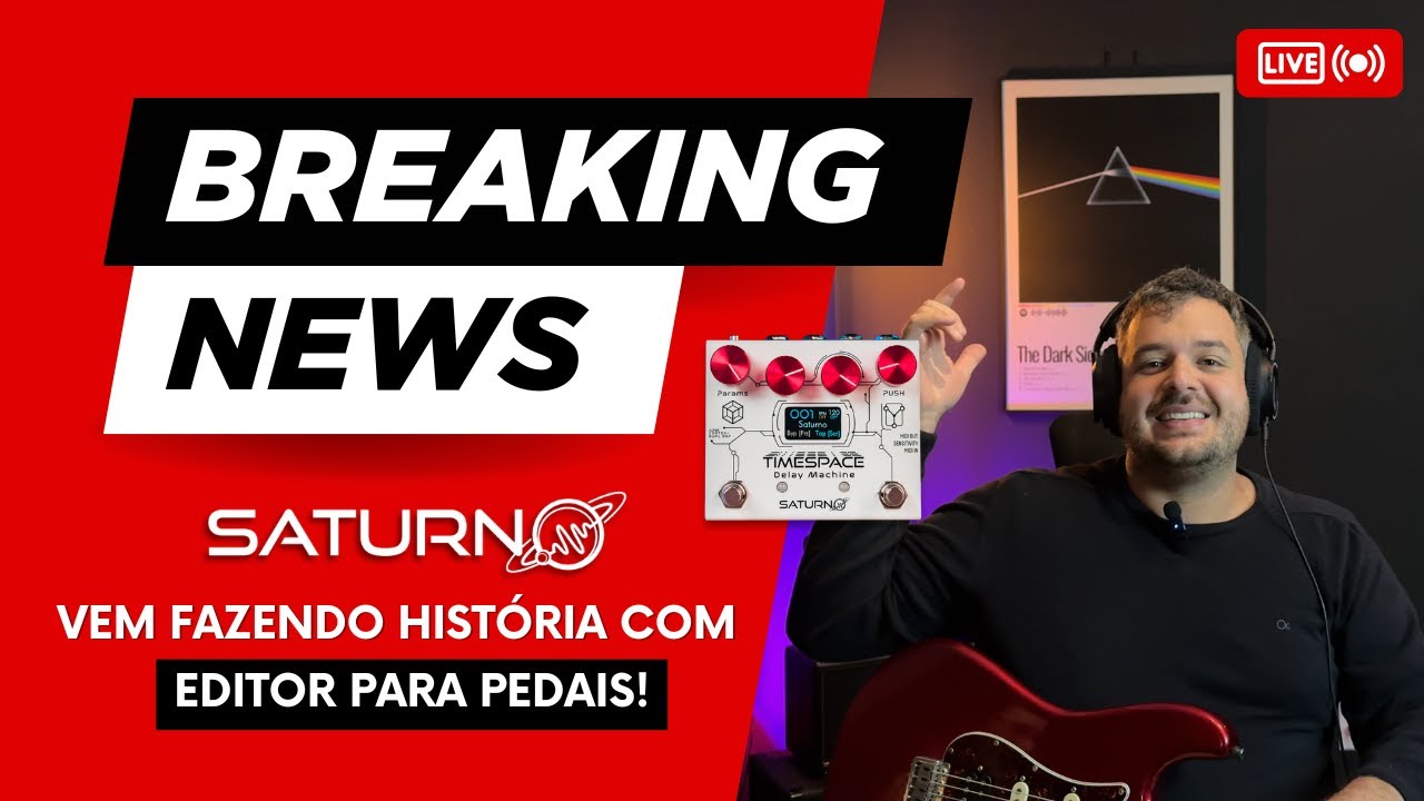 Web Editor + Spill Over para pedais Saturno 🔥🪐 | TimeSpace e SpaceWalk |
