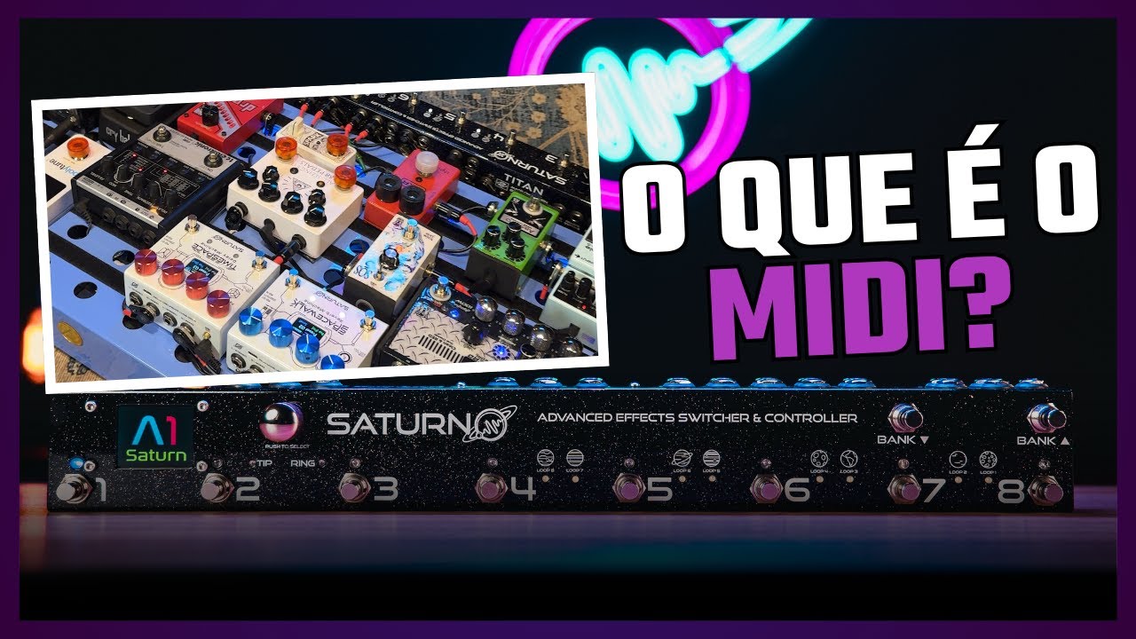 Como funciona o MIDI Saturno?